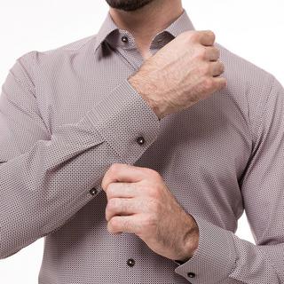 BOSS BLACK H-Hank Kent Motif Intégral Chemise Manches Longues  