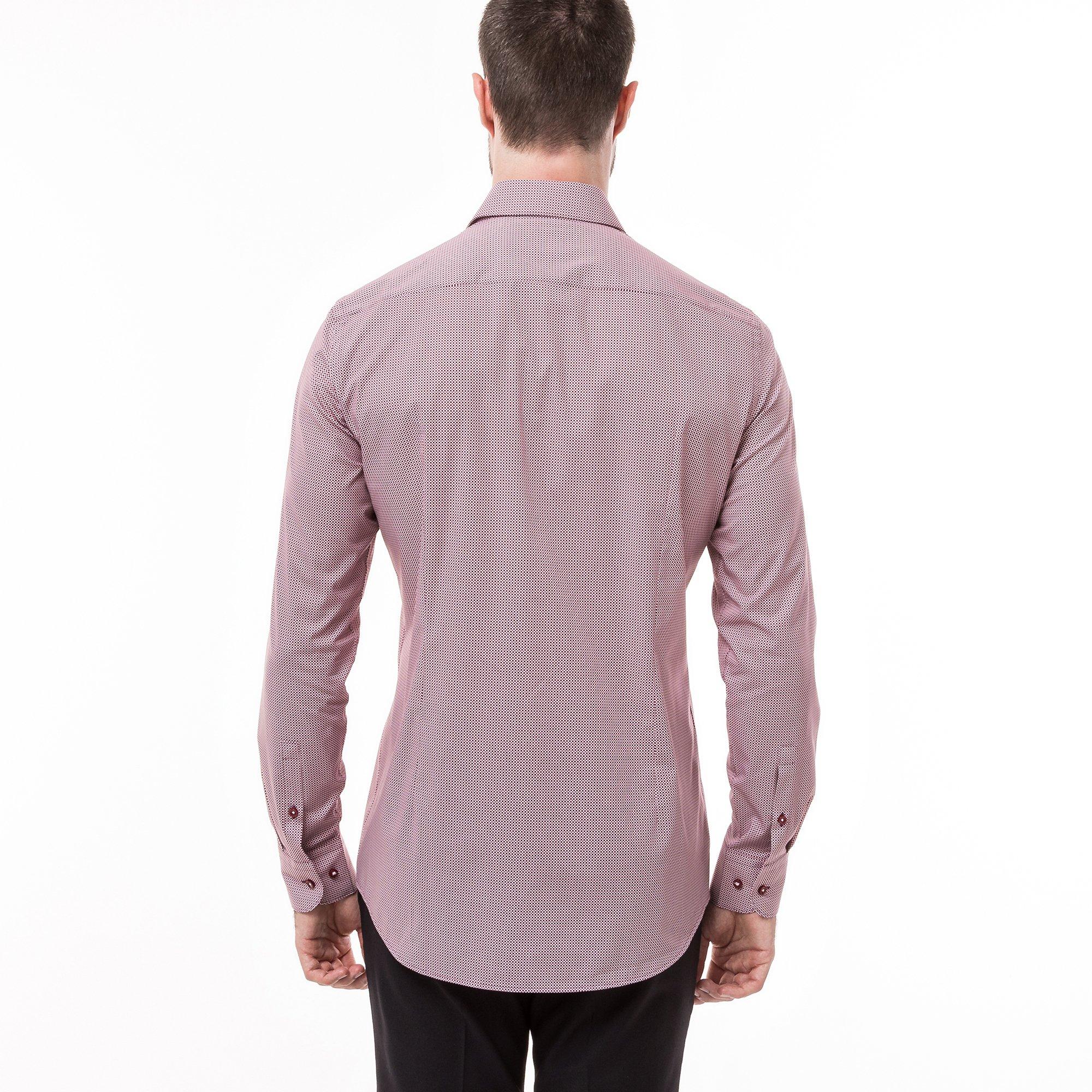 BOSS BLACK H-Hank Kent All-Over Muster Langarm Hemd  