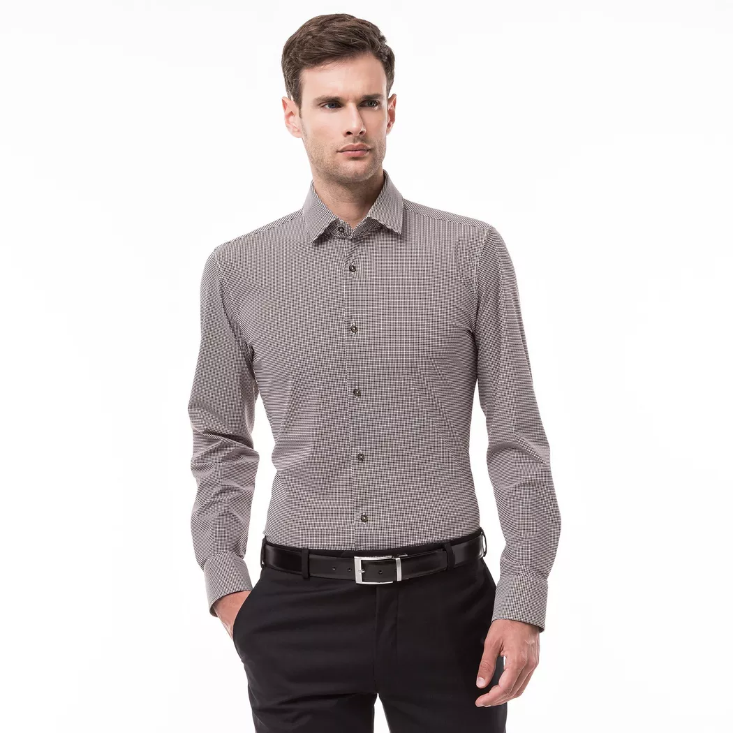 Boss BLACK - Hemd, langarm, für Herren, Grün, Größe 43