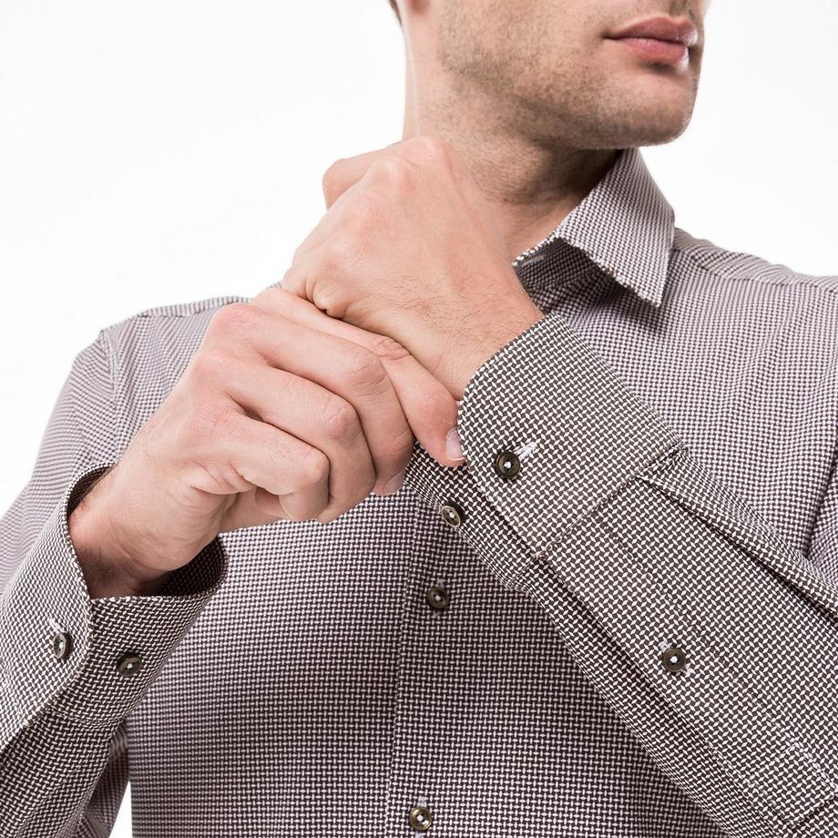 BOSS BLACK P-Hank-S-Kent-C1-222 Camicia a Maniche Lunghe  