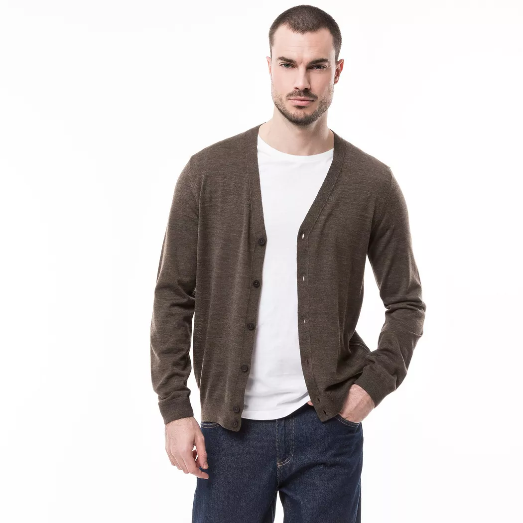Boss BLACK - Pullover, für Herren, Khaki, Größe XL