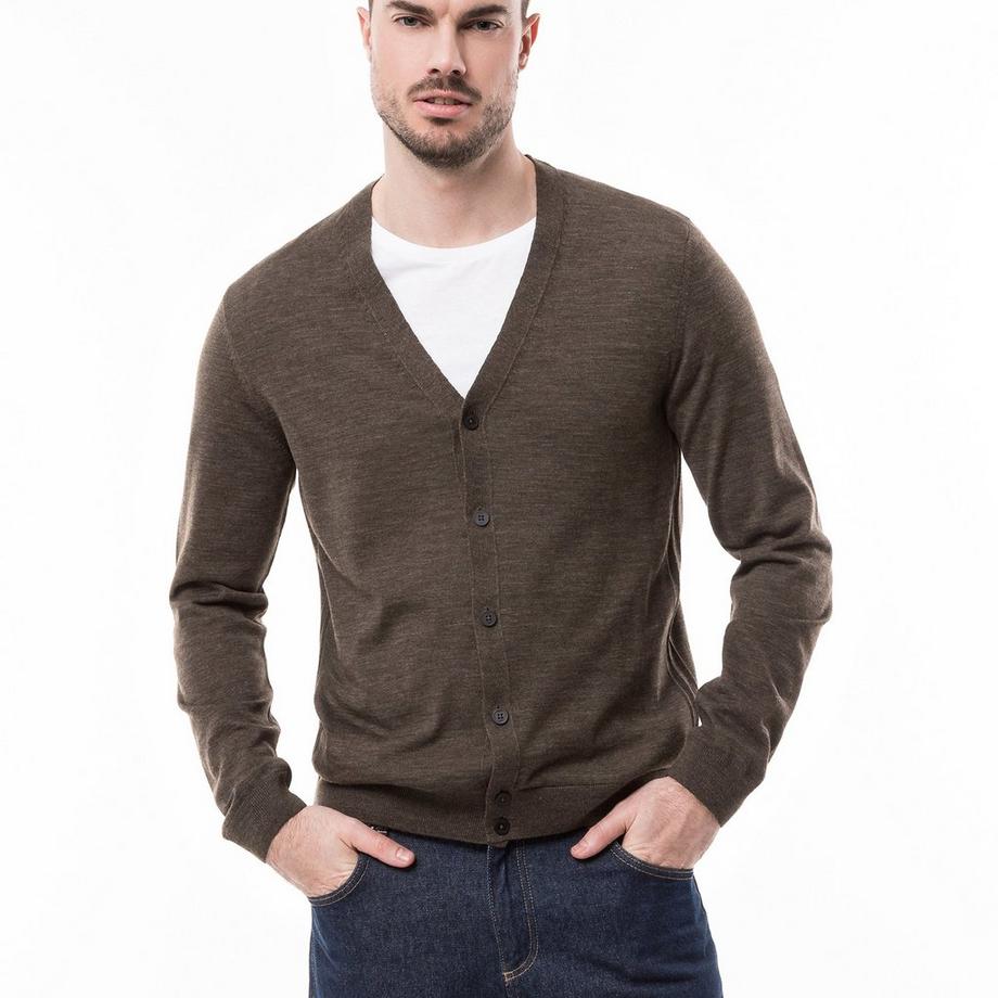 BOSS BLACK Mardon-L V-Ausschnitt Cardigan  