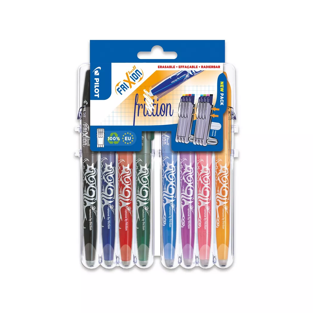 Pilot Set2Go FriXion Erasable Gel Rollerball Pen 0.7mm Tip 0.35mm Line