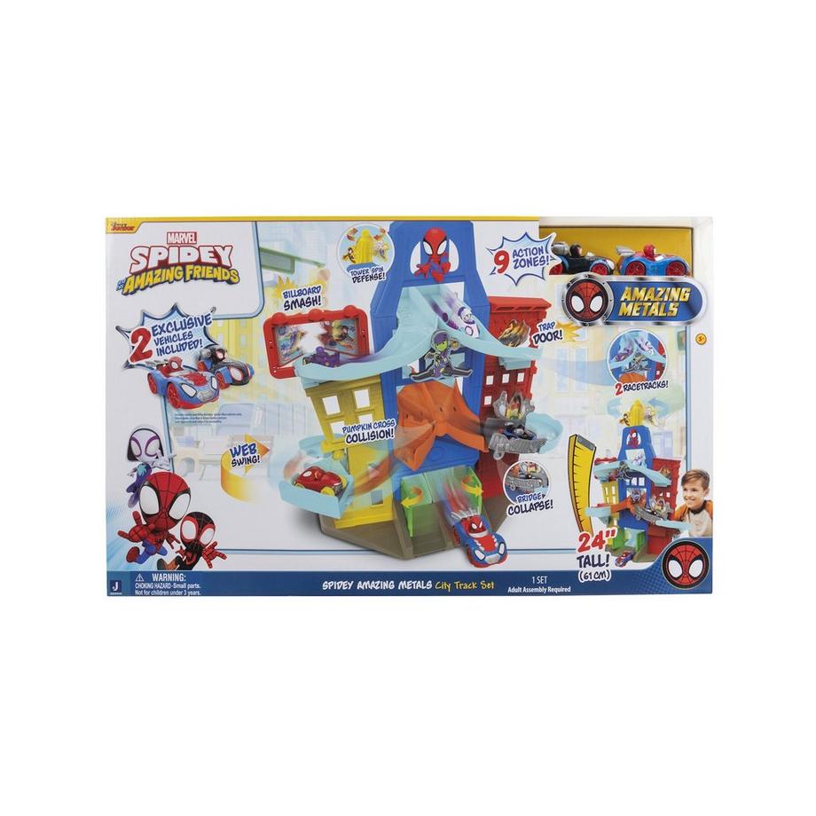 jazwares  Spidey City Track Set 