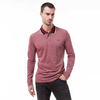 BOSS ORANGE Peoxfordlong_1 Poloshirt, langarm 