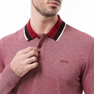 BOSS ORANGE Peoxfordlong_1 Poloshirt, langarm 