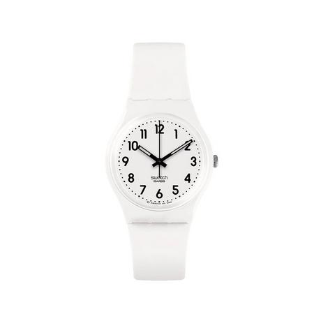 swatch JUST WHITE SOFT Orologio analogico 