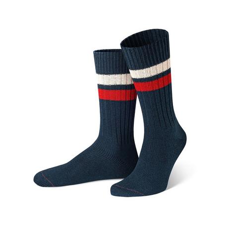 von Jungfeld Oxford Wadenlange Gestreifte Socken  