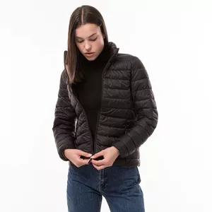 Wattierte Jacke ohne Kapuze