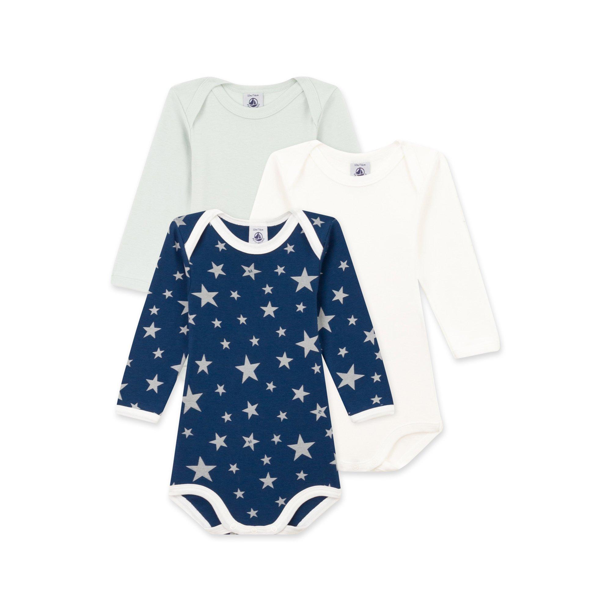 Body 24 Mesi Bimba Body Unisex Bambini Petit Bateau Pack Da
