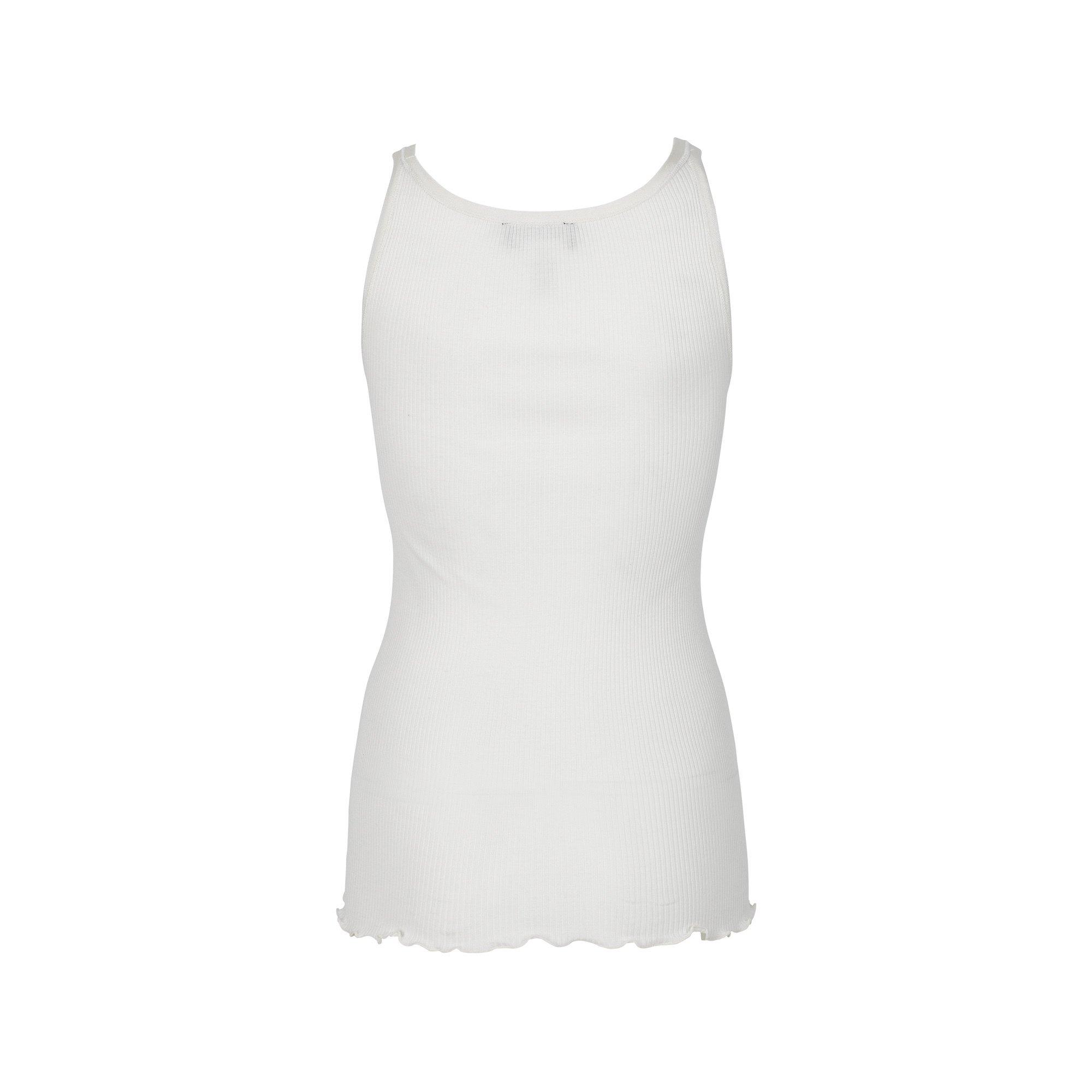 ROSEMUNDE Geripptes Rundhals Top  