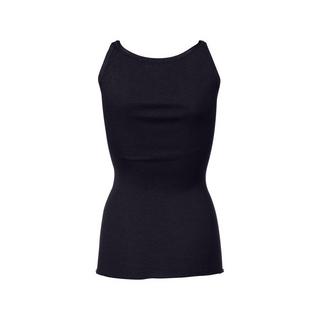 ROSEMUNDE Geripptes Rundhals Top  