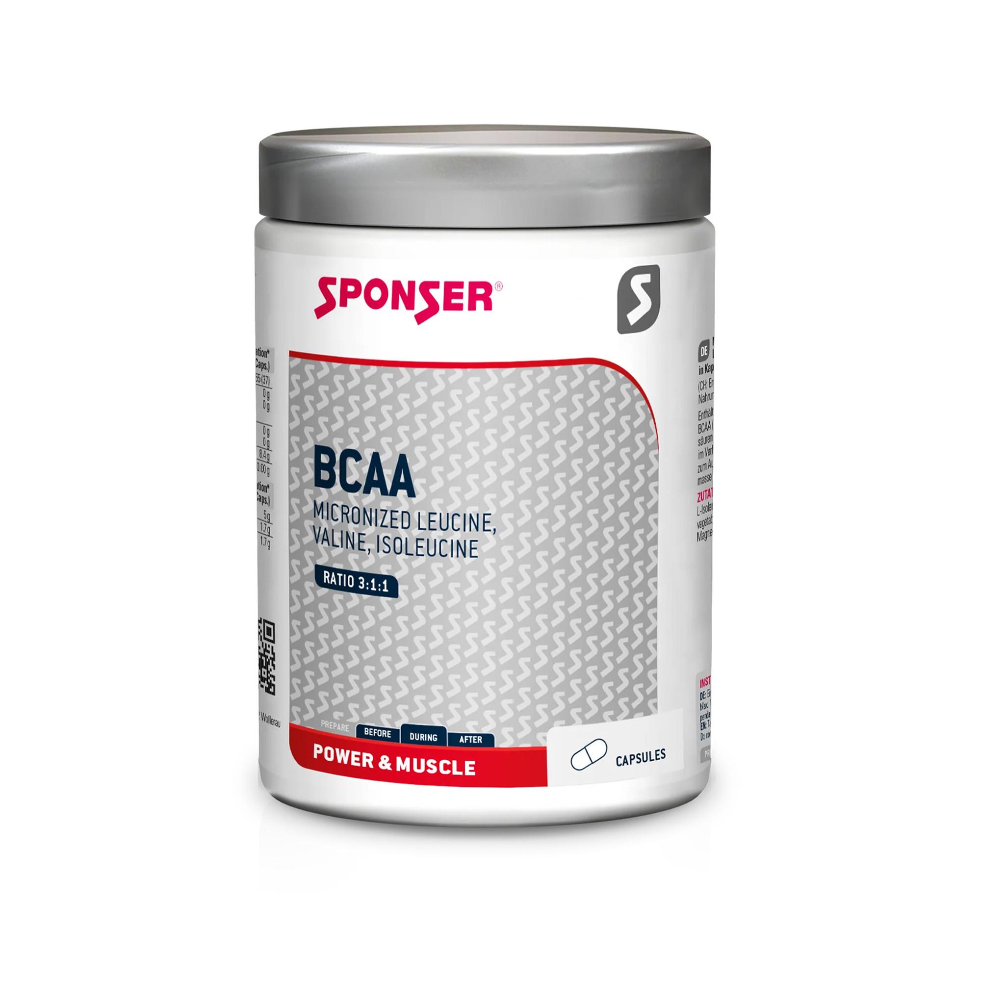 SPONSER BCAA neutre 350 pièces Gélules Power 