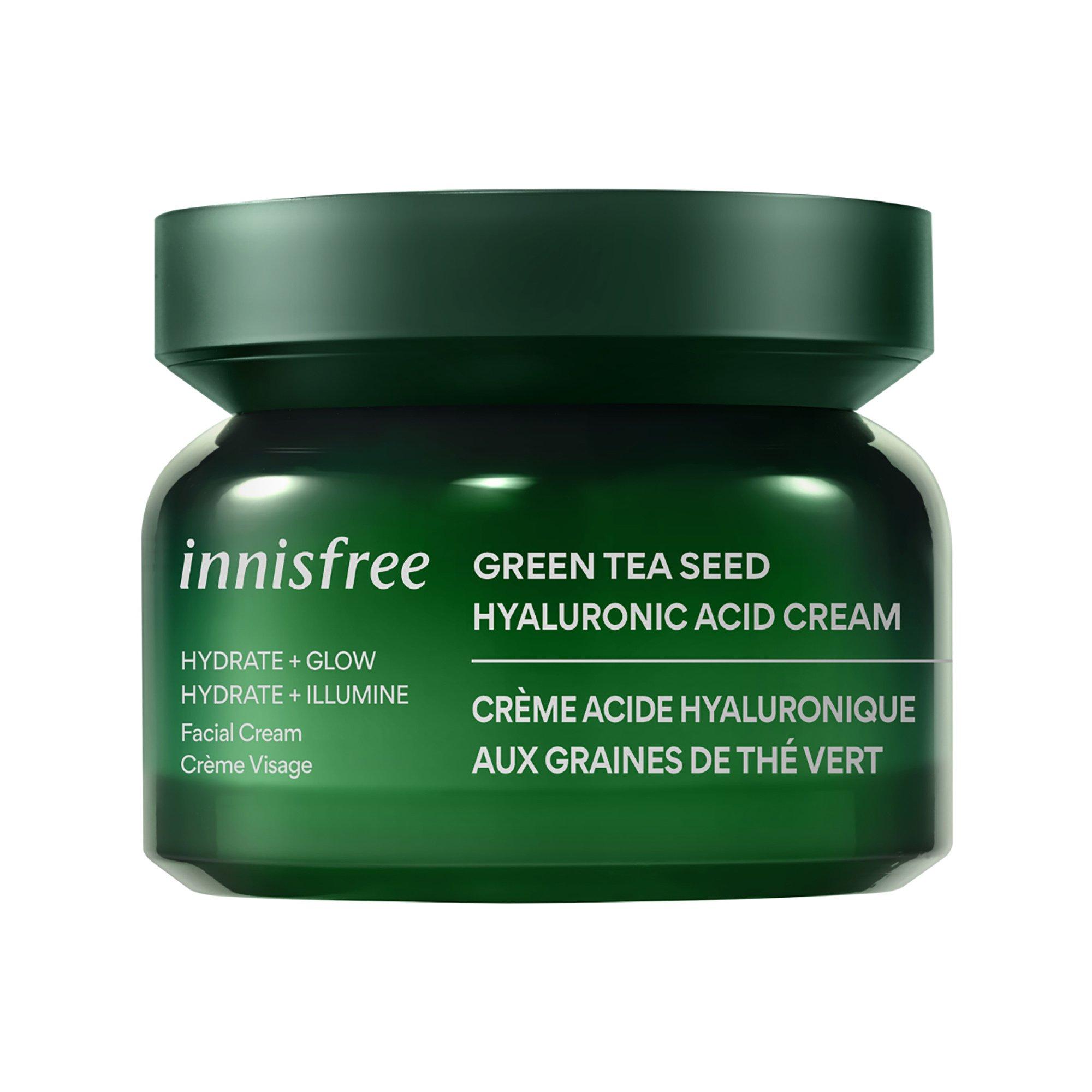 innisfree Crème Acide Hyaluronique aux graines de Thé Vert Crème
