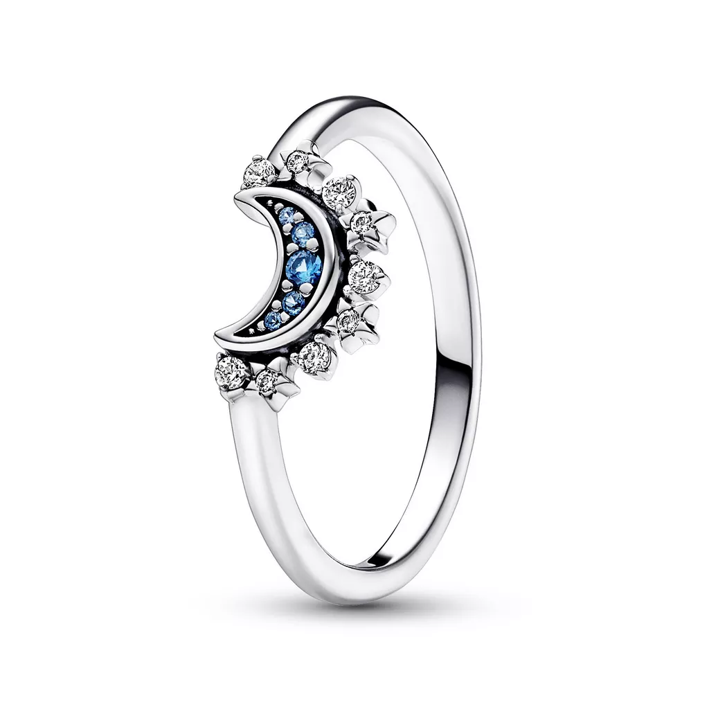 Pandora - Ring,  Moments, 54, Silber 2