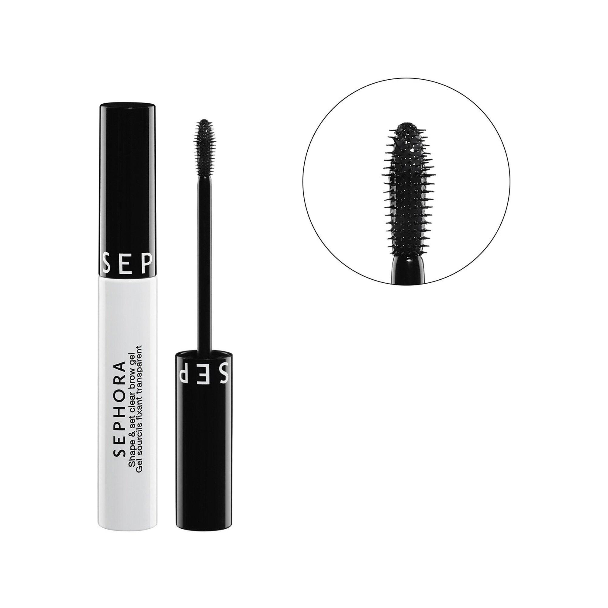 SEPHORA  Shape & Set Clear Brow Gel - Gel per sopracciglia fissante trasparente 