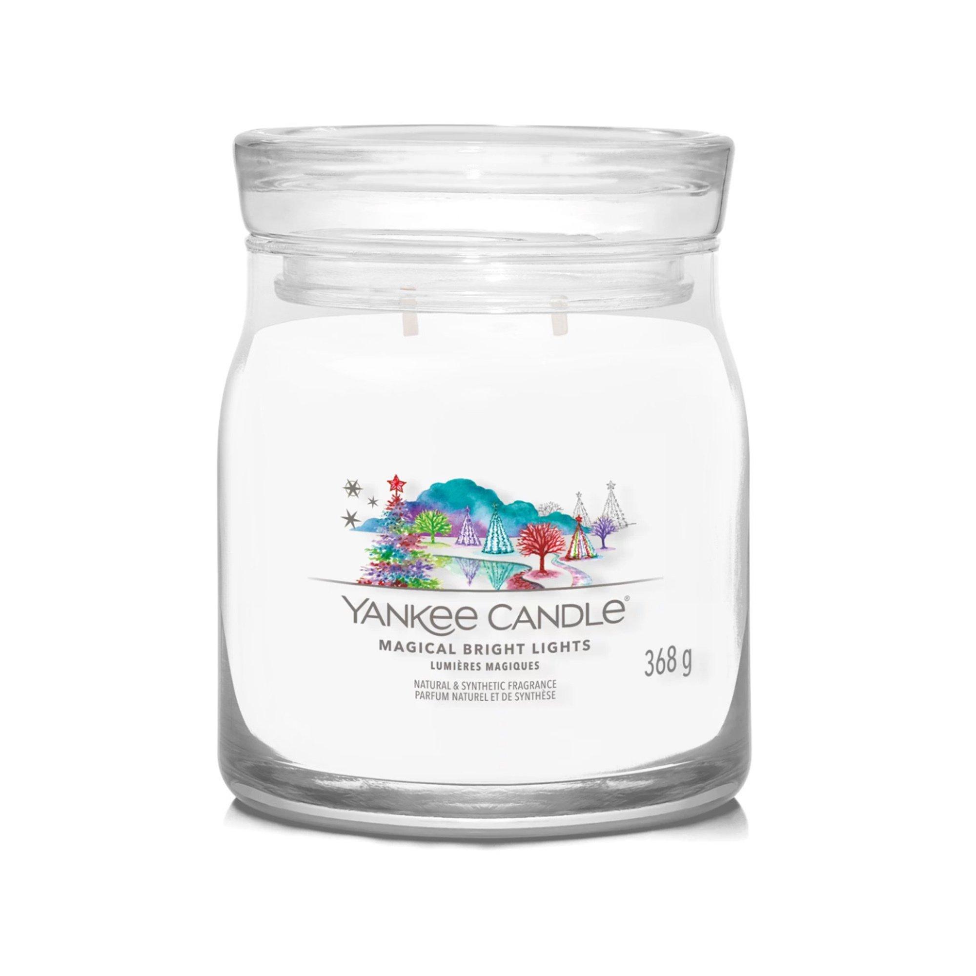 Yankee Candle Signature Bougie parfumée Noël en pot Magical Bright Lights 