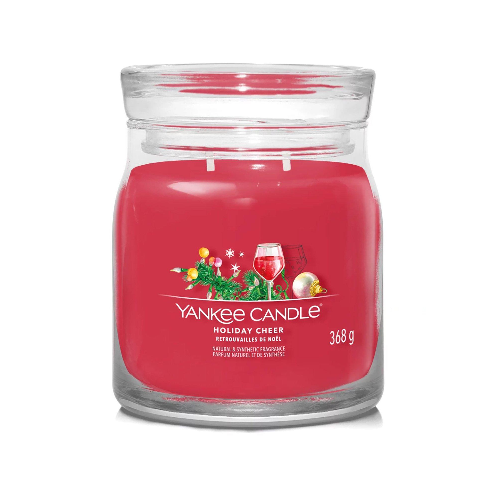 Yankee Candle Signature Bougie parfumée Noël en pot Holiday Cheer 