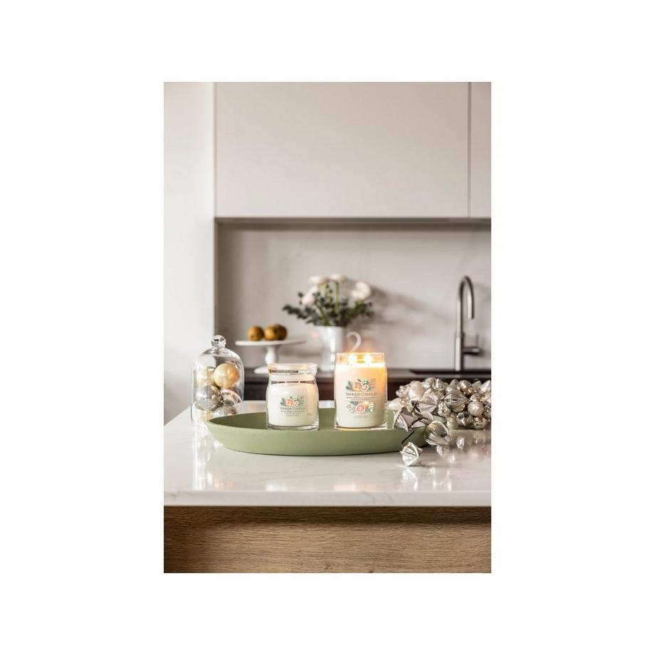 Yankee Candle Signature Duftkerze im Glas Weihnachten White Spruce & Grapefruit 
