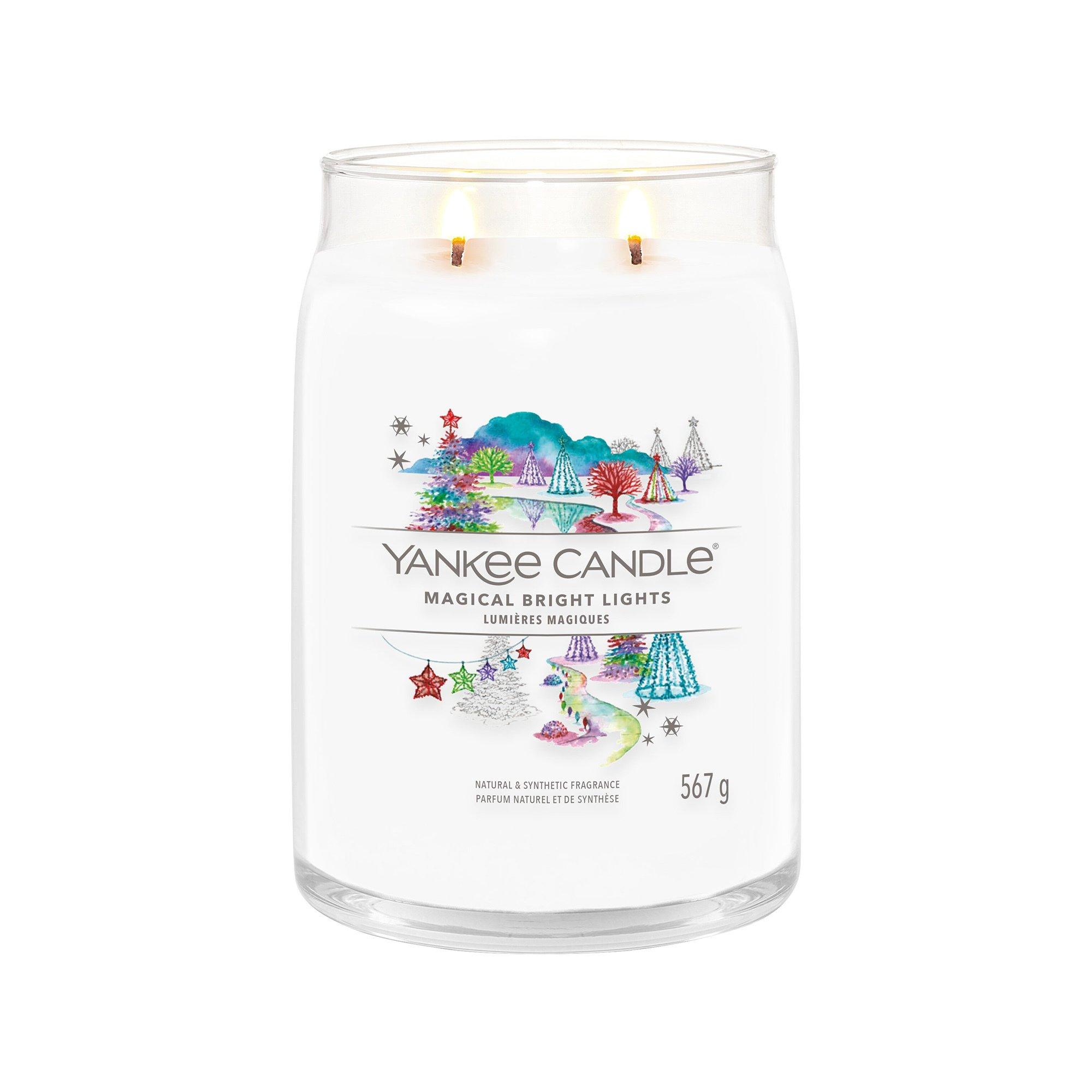 Yankee Candle Signature Duftkerze im Glas Weihnachten Magical Bright Lights 