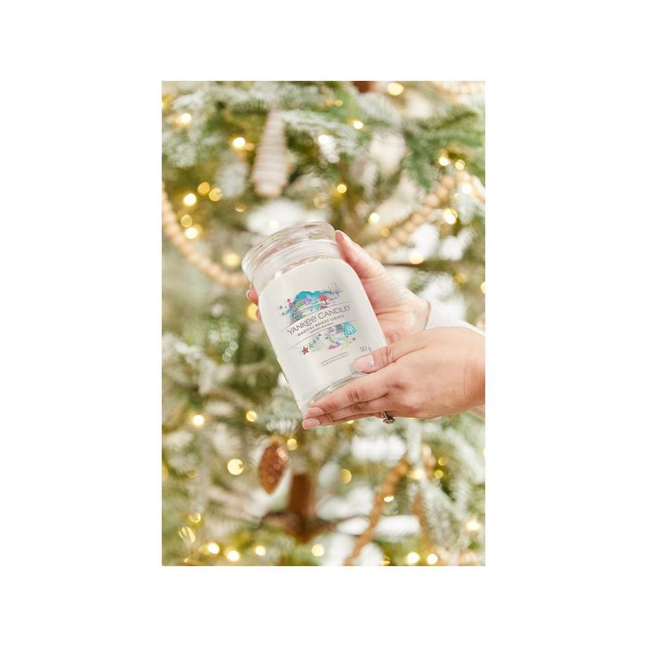 Yankee Candle Signature Duftkerze im Glas Weihnachten Magical Bright Lights 