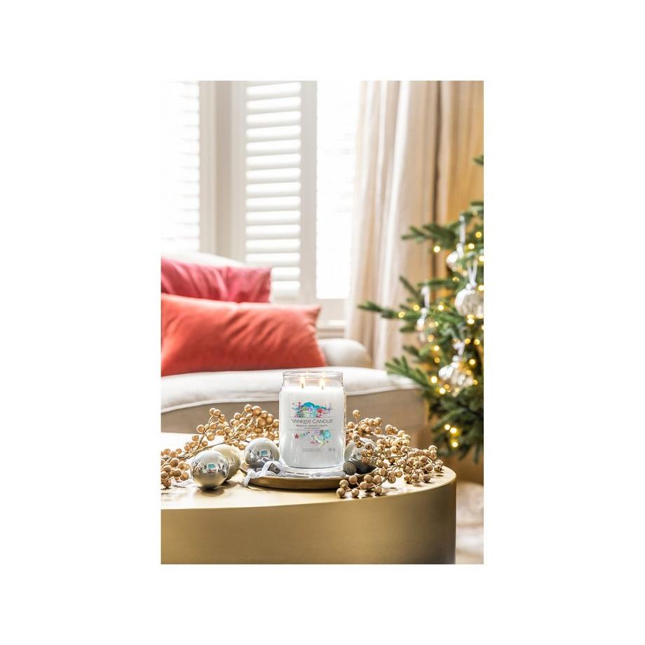 Yankee Candle Signature Duftkerze im Glas Weihnachten Magical Bright Lights 