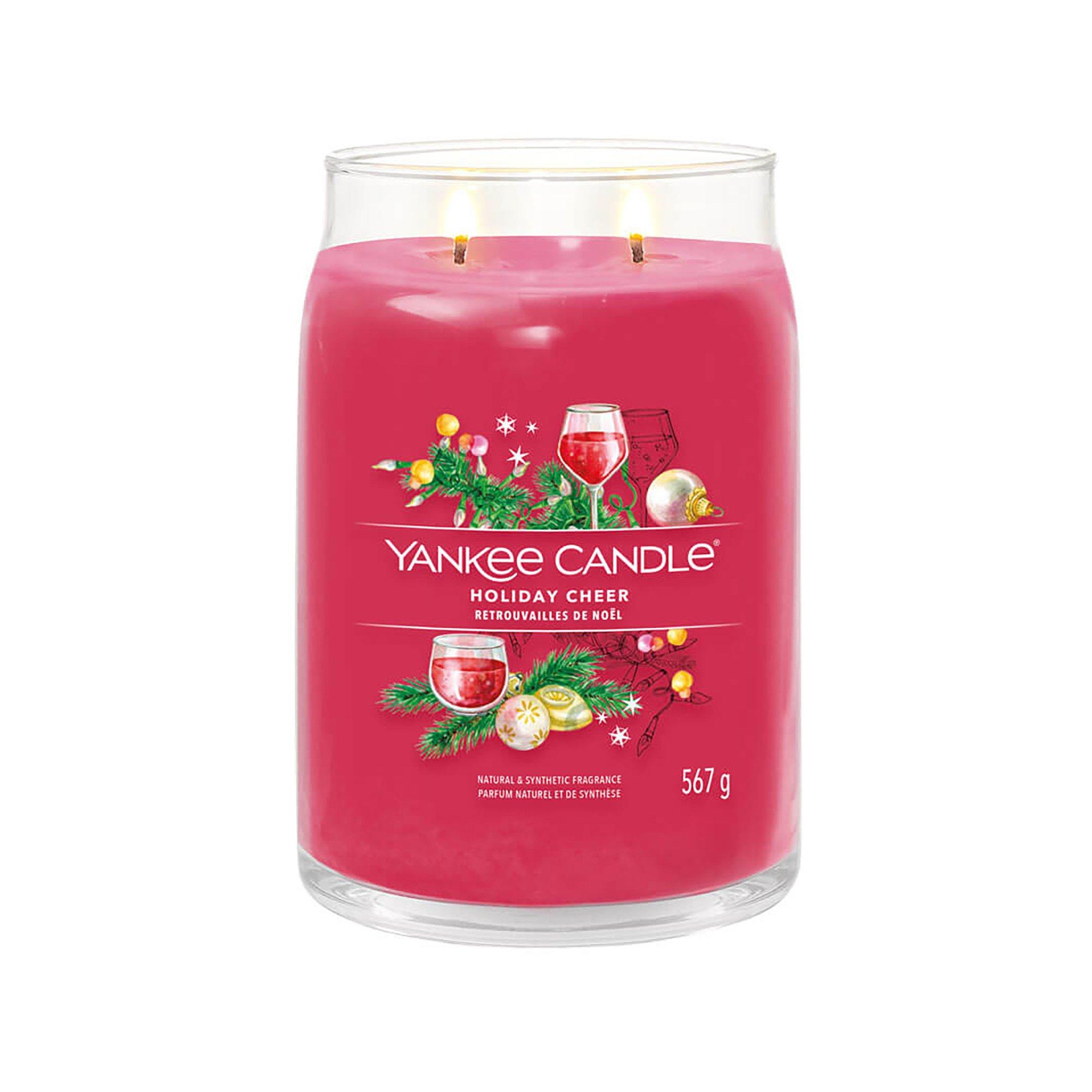 Yankee Candle Signature Duftkerze im Glas Weihnachten Holiday Cheer 