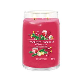 Yankee Candle Signature Duftkerze im Glas Weihnachten Holiday Cheer 