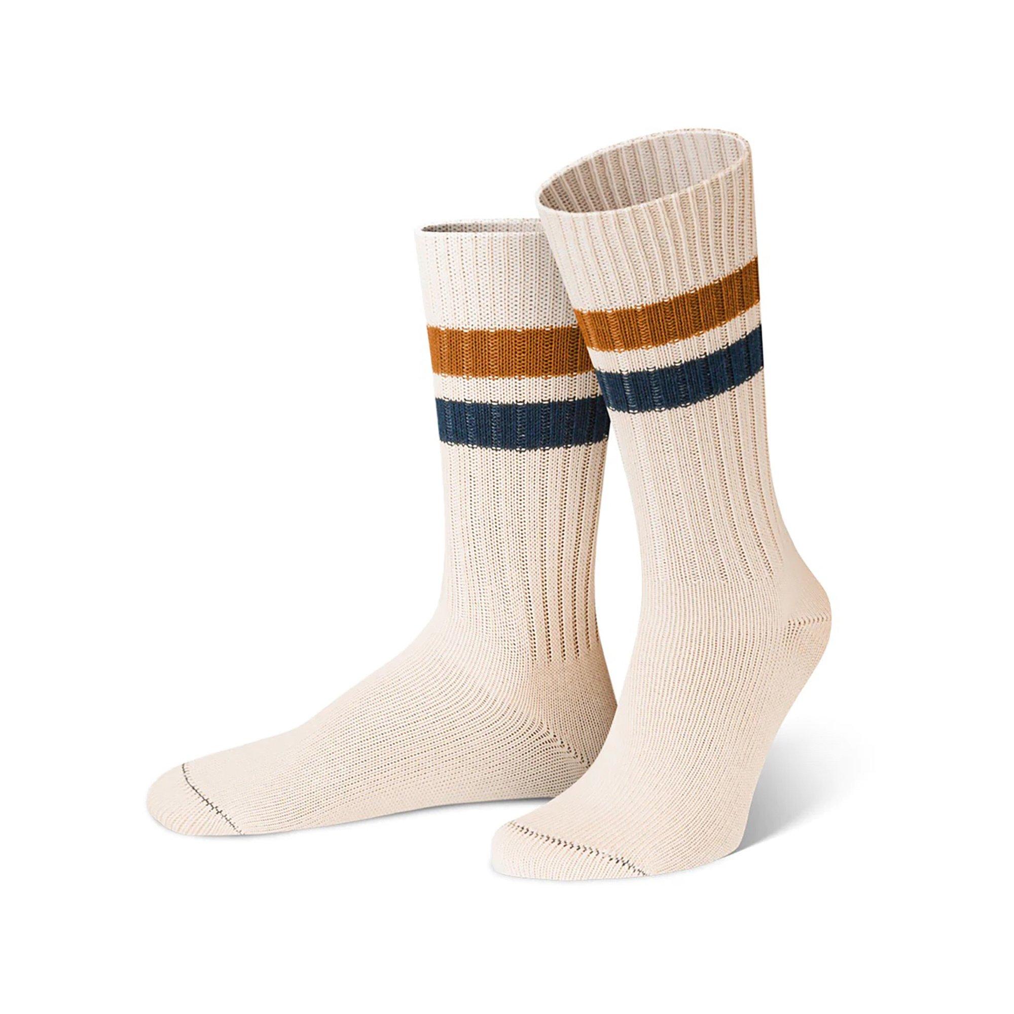 Image of Wadenlange Socken Herren Offwhite 39-42