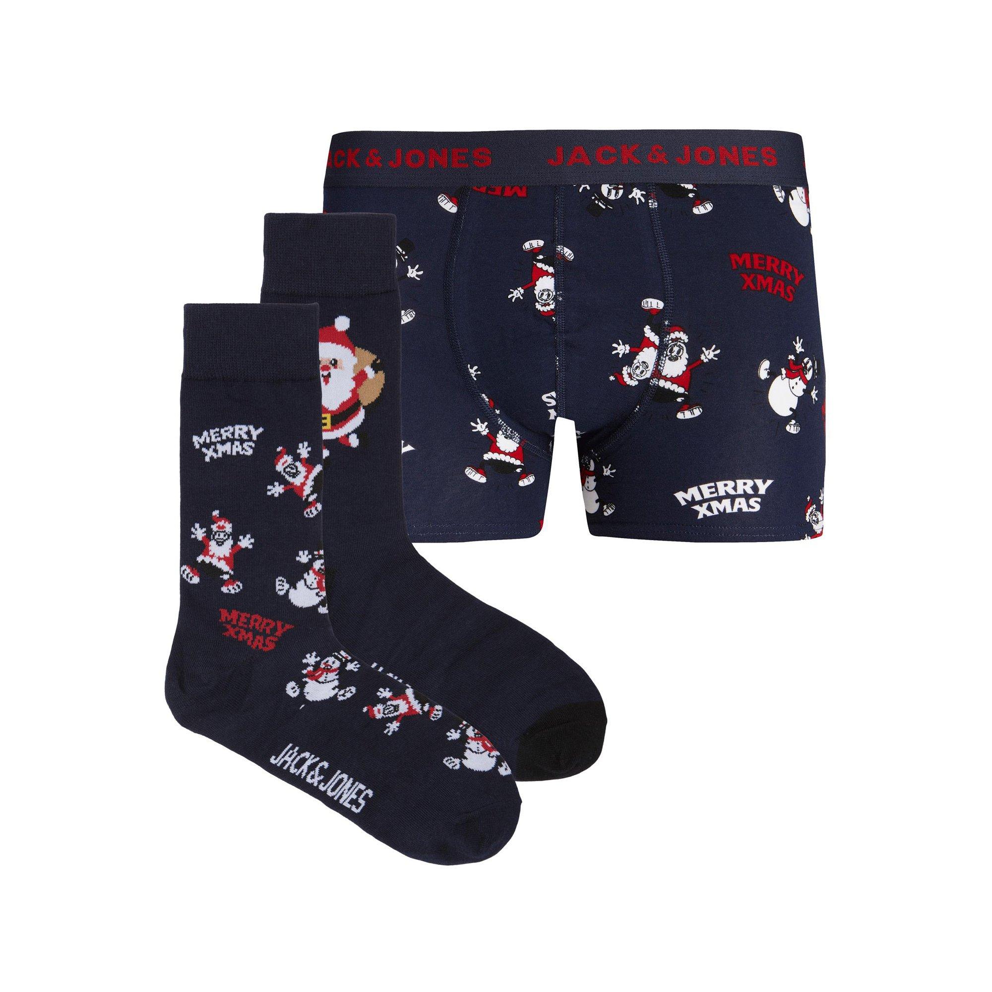 Image of Set Boxer + Socken Jungen Marine 164