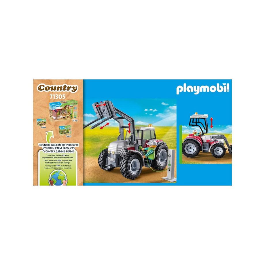 Playmobil  71305 Grand tracteur 