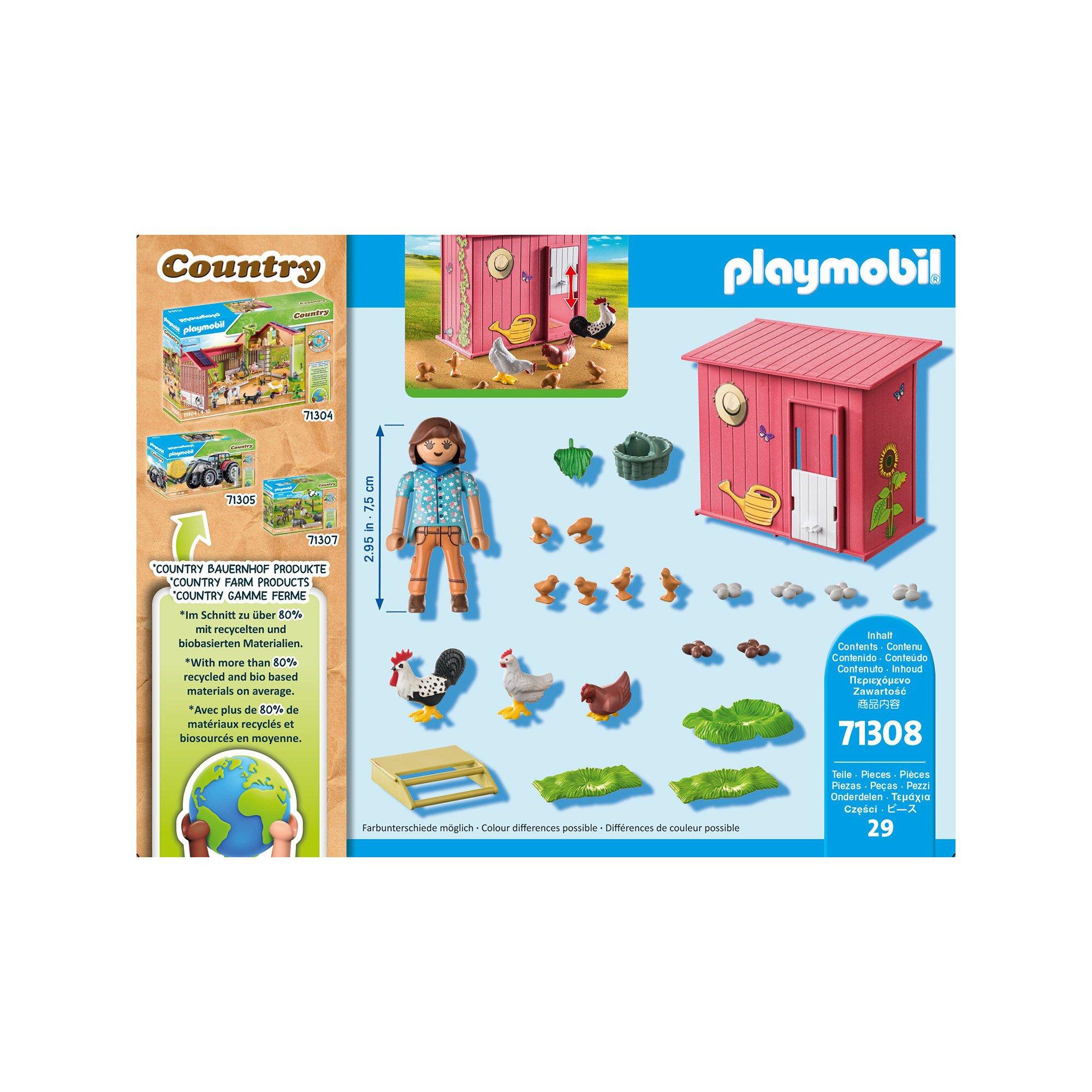 Playmobil  71308 Poules avec poussins 