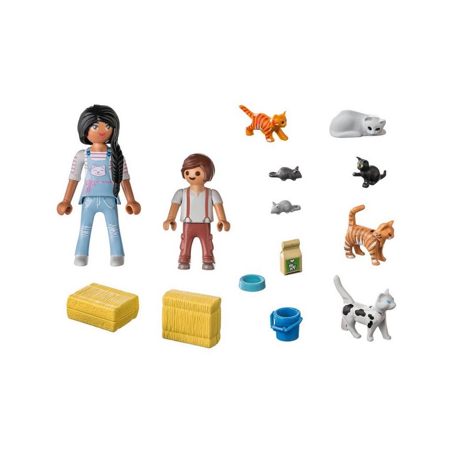 Playmobil  71309 Famille de chats 