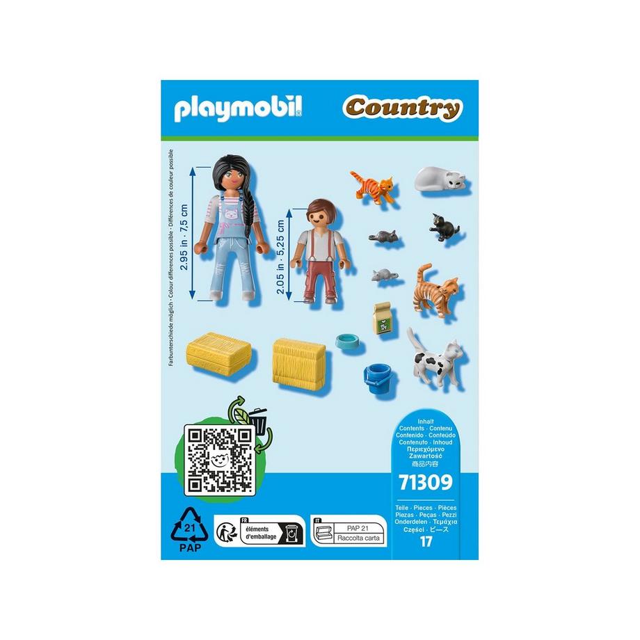 Playmobil  71309 Famille de chats 