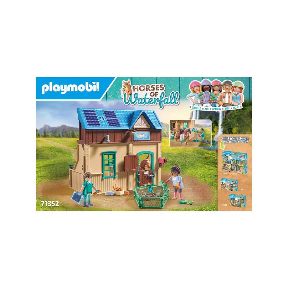 Playmobil  71352 Horses of Waterfall - Stalla con veterinario 