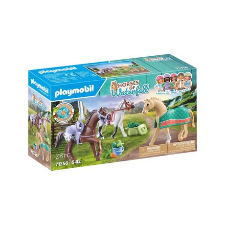 Playmobil  71356 Horses of Waterfall - 3 cavalli 