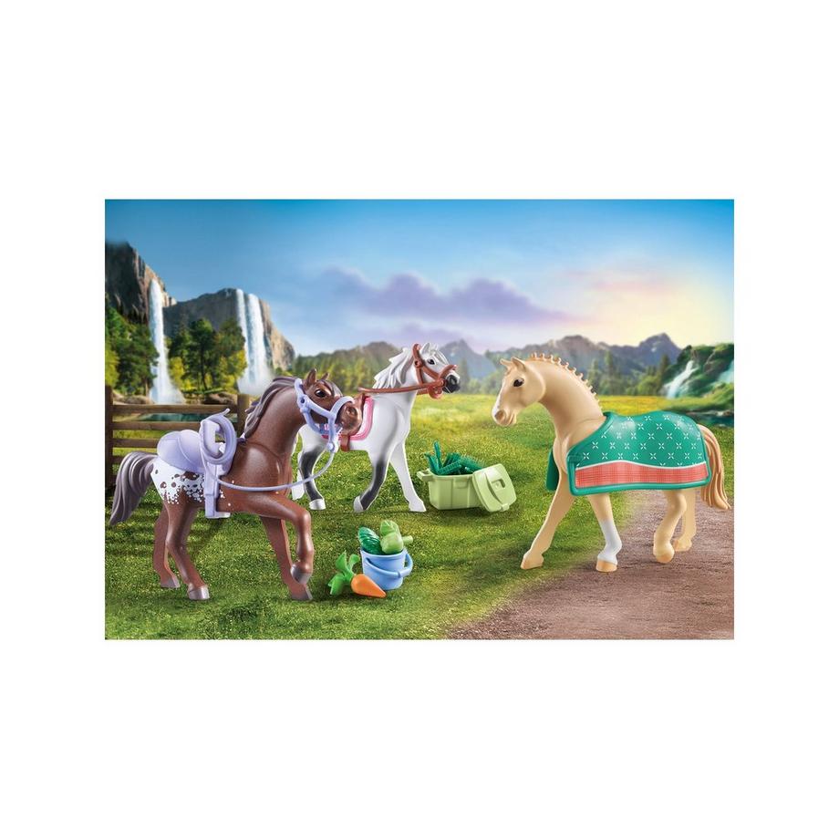 Playmobil  71356 Horses of Waterfall - 3 Pferde 