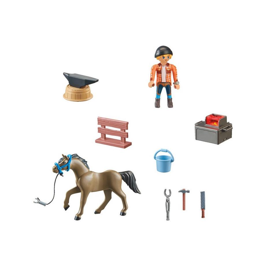 Playmobil  71357 Horses of Waterfall - Hufschmied Ben & Achilles 