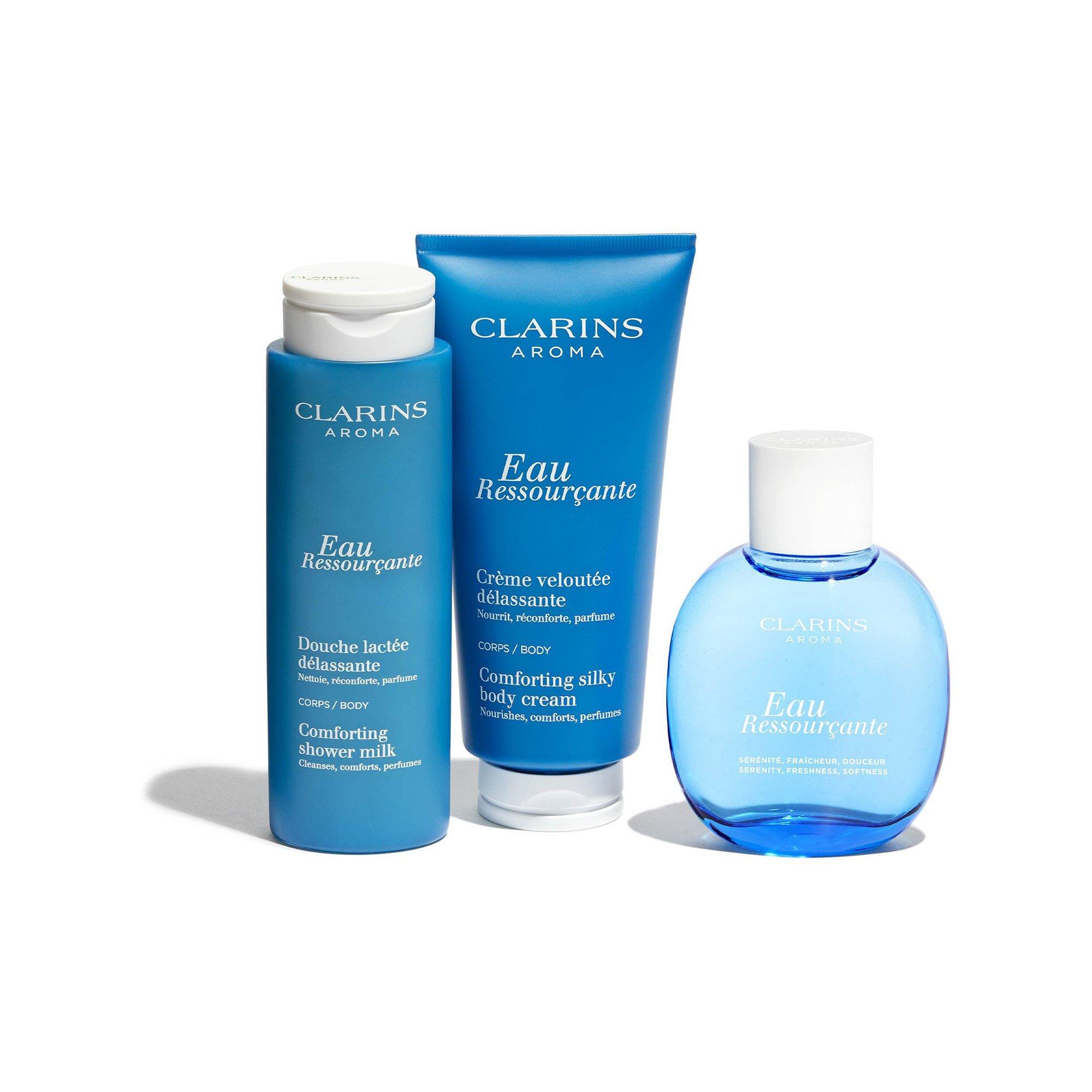 CLARINS  Crème veloutée délassante - Eau Ressourçante 