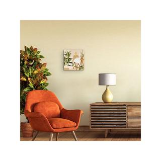 Figured'Art Dipingere con i numeri donna con piante 