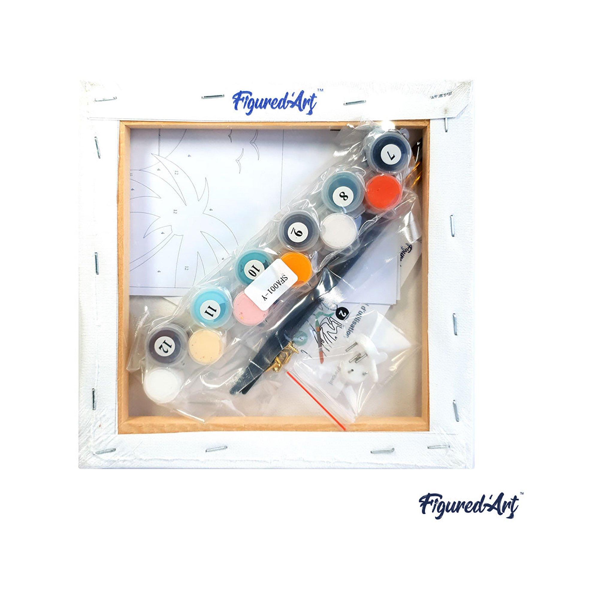 Figured'Art Peinture par numéros Je t'aime 