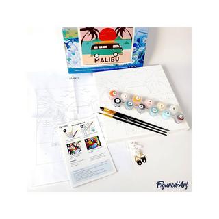 Figured'Art Peinture par numéros Je t'aime 