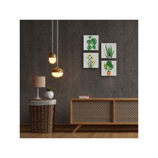 Figured'Art Peinture par numéros feuilles de plantes 