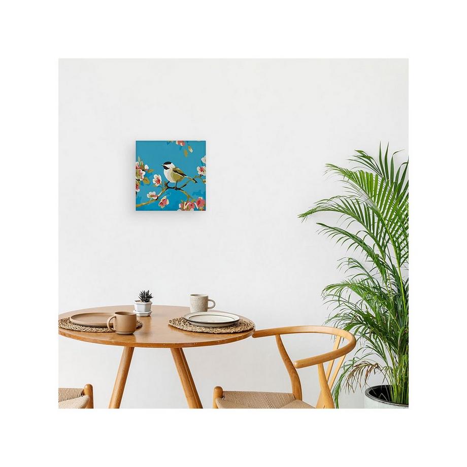 Figured'Art Malen nach Zahlen Vogel auf Blütenzweig 