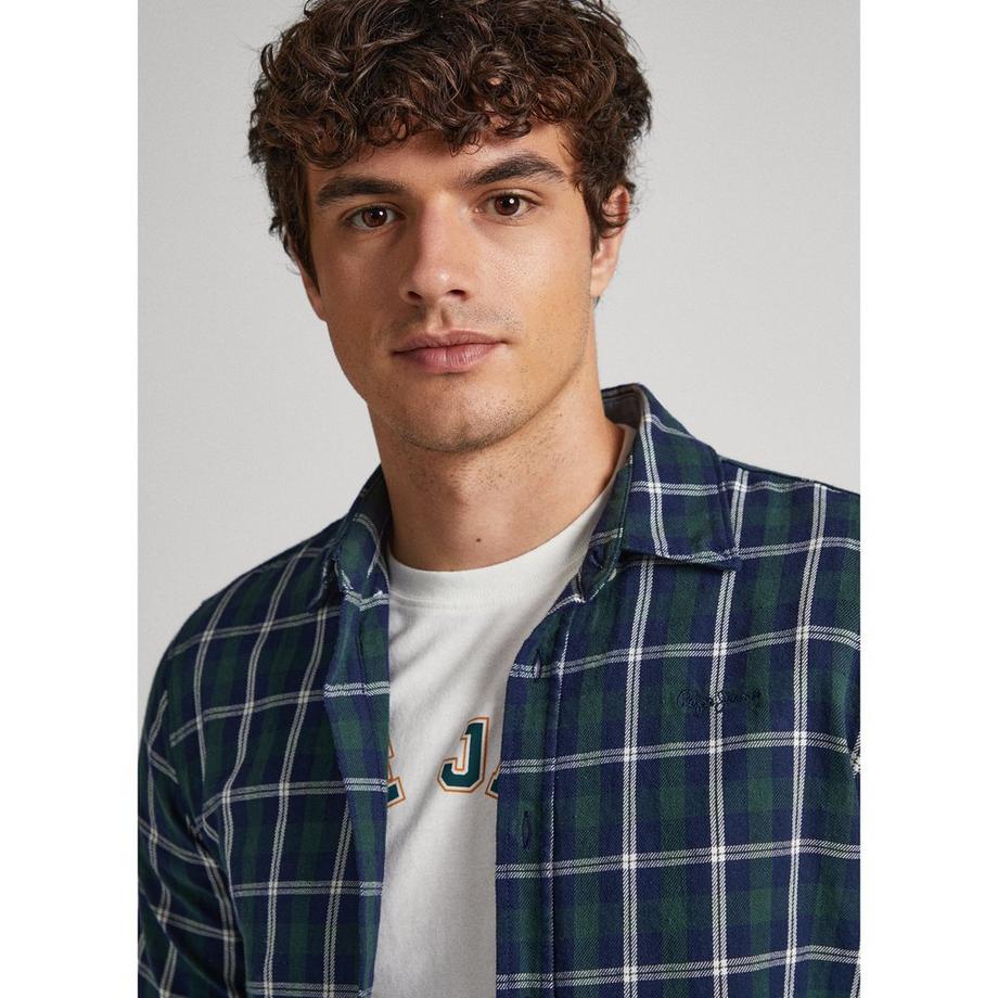 Pepe Jeans London Clems Kariertes Langarmhemd  