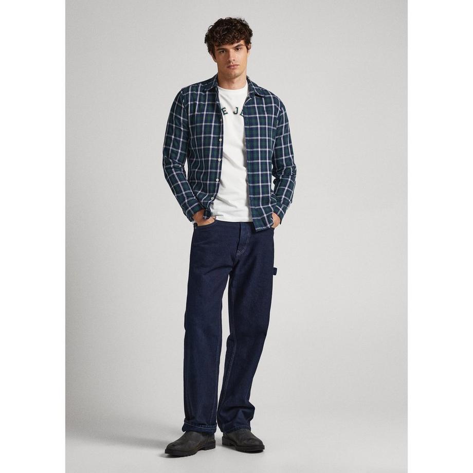 Pepe Jeans London Clems Kariertes Langarmhemd  