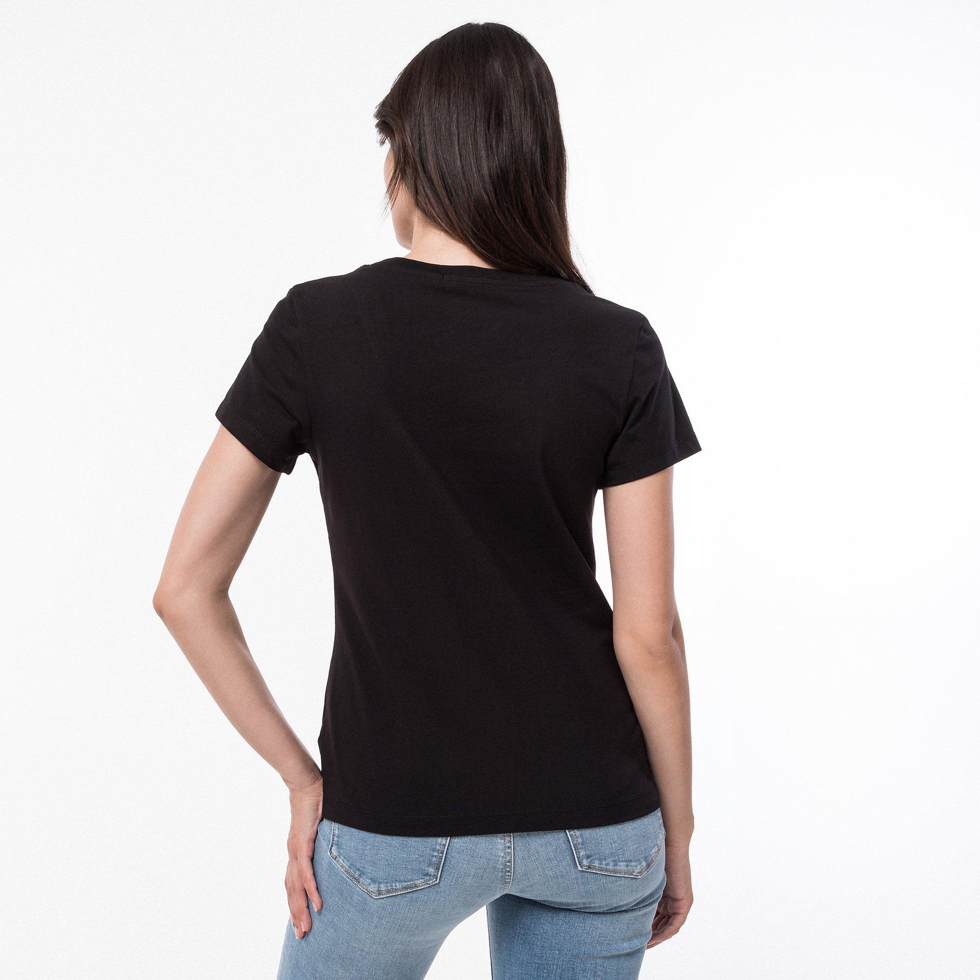 Calvin Klein Jeans T-shirt manches courtes col en V  