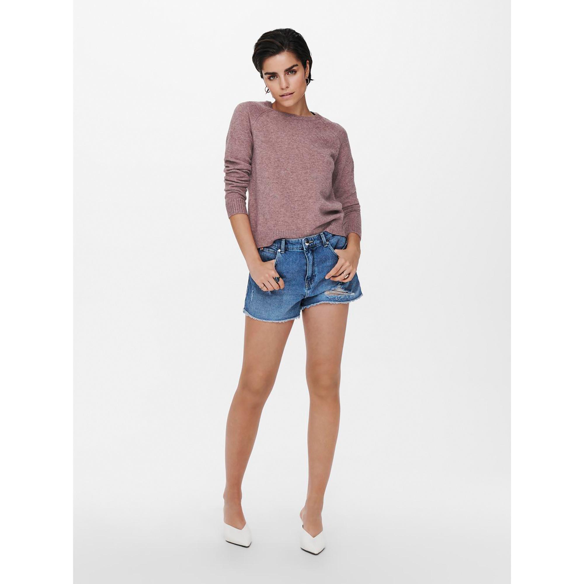 ONLY Pull Col Rond Manches Longues  