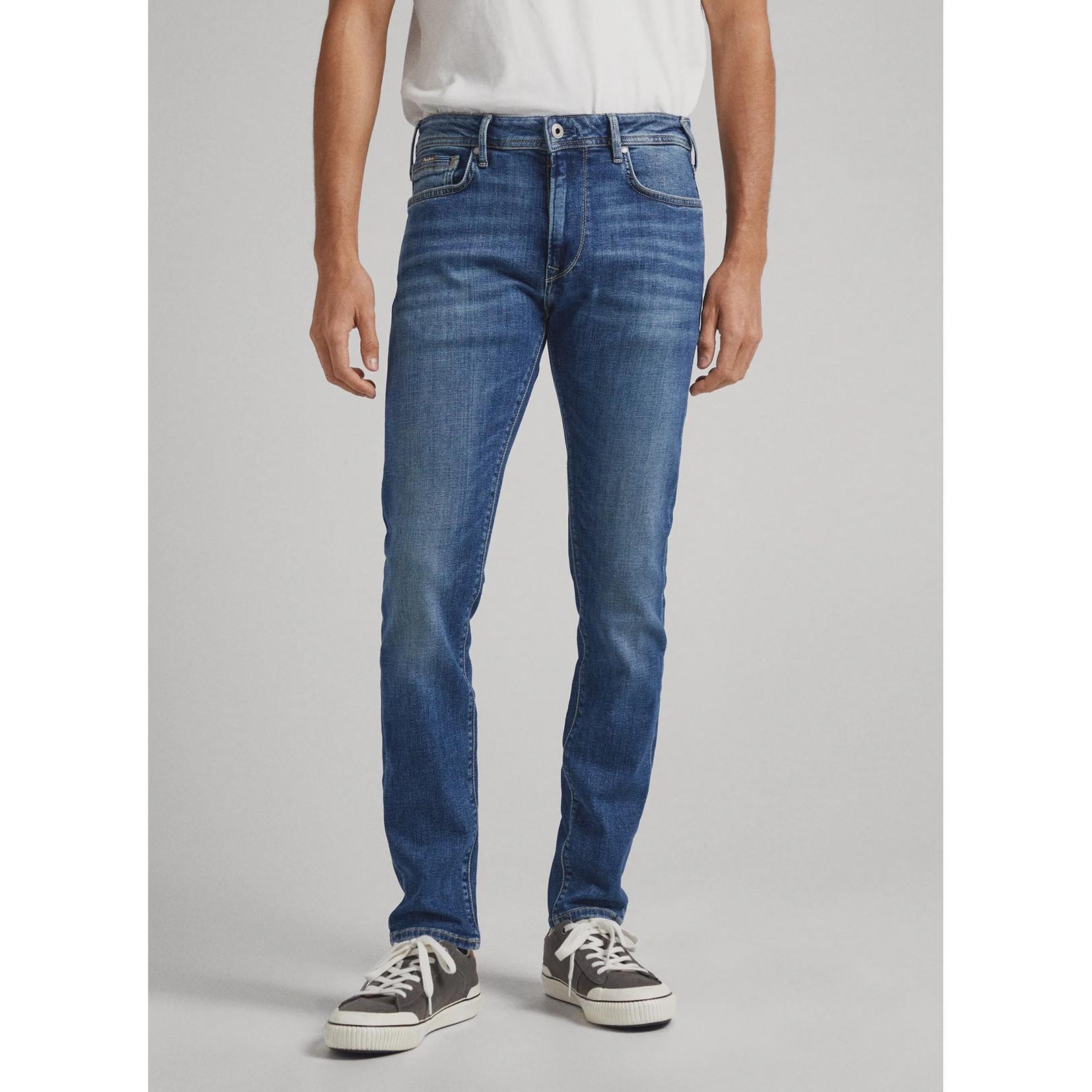 Image of Jeans, Slim Fit Herren Blau L30/W30