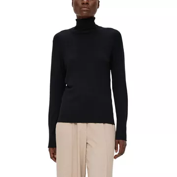 Strickpullover. rundhals